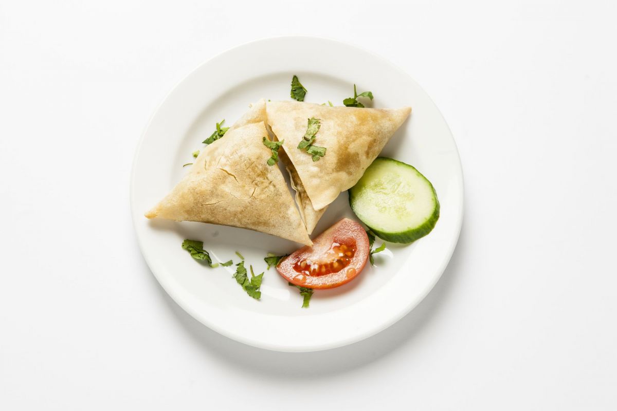 Meat samosa (2pcs)